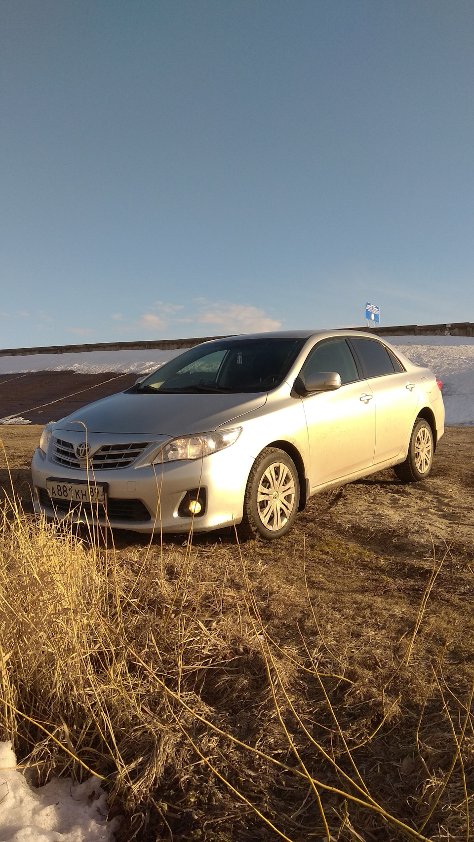 Фото с отпуска (Ноябрьск — Казань) — Toyota Corolla (140/150), 1,6 л ...