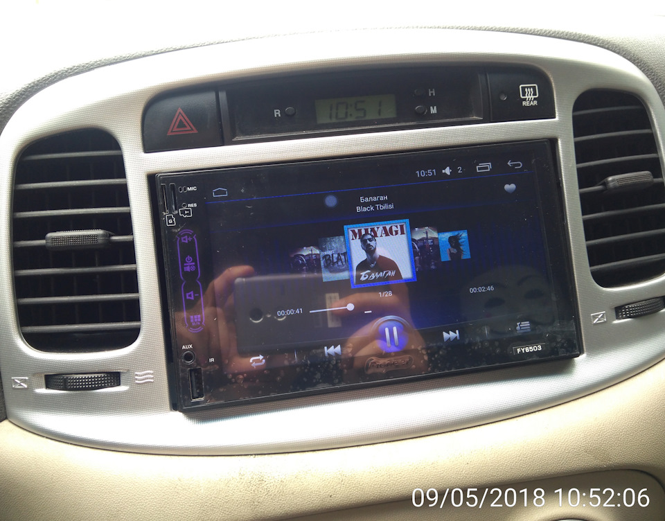 Замена рулевой тяги+ установка 2din магнитолы Pioneer FY6503 с камерой ...