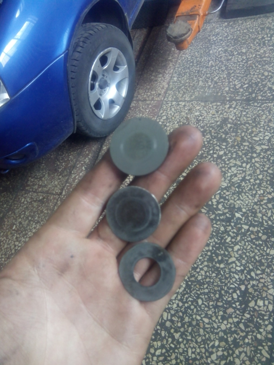 Регулировка клапанов — Lada Калина седан, 1,6 л, 2006 года | плановое ...