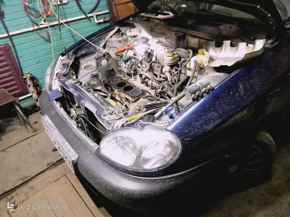 Что бывает при обрыве ремня ГРМ, Ланос 1,5. — DRIVE2