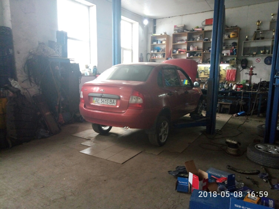 Регулировка Клапанов+окб 49 — Lada Калина седан, 1,6 л, 2006 года ...