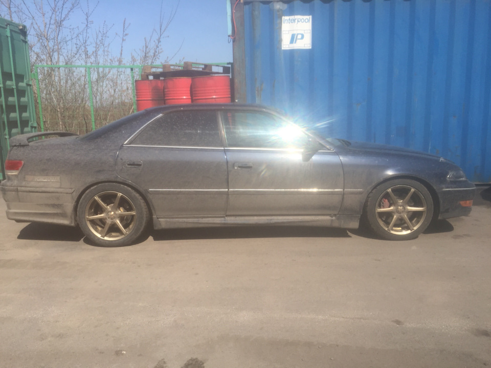 Плановое ТО, регулировка стоек, сушка багажника — Toyota Mark II (100 ...