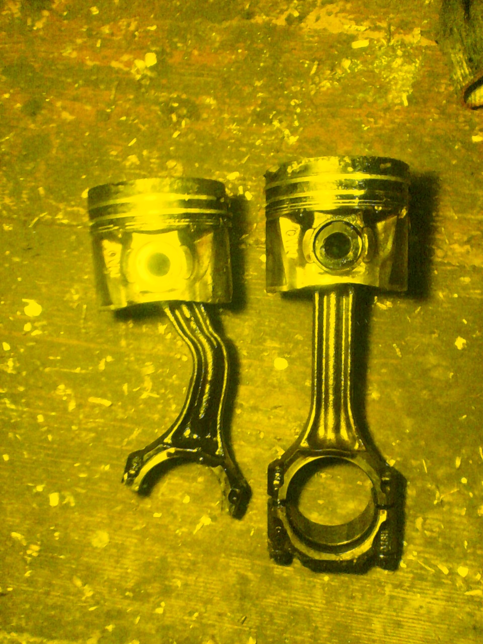 Разборка двигателя — Volkswagen Transporter T4, 2,5 л, 2000 года ...