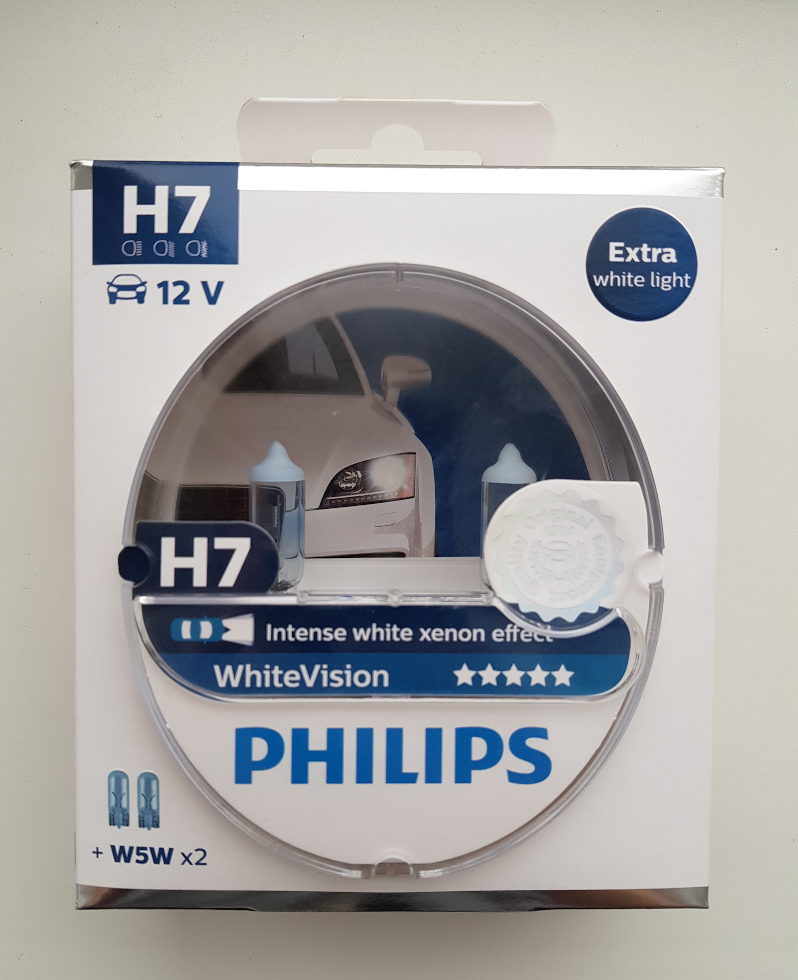 Philips white vision h7