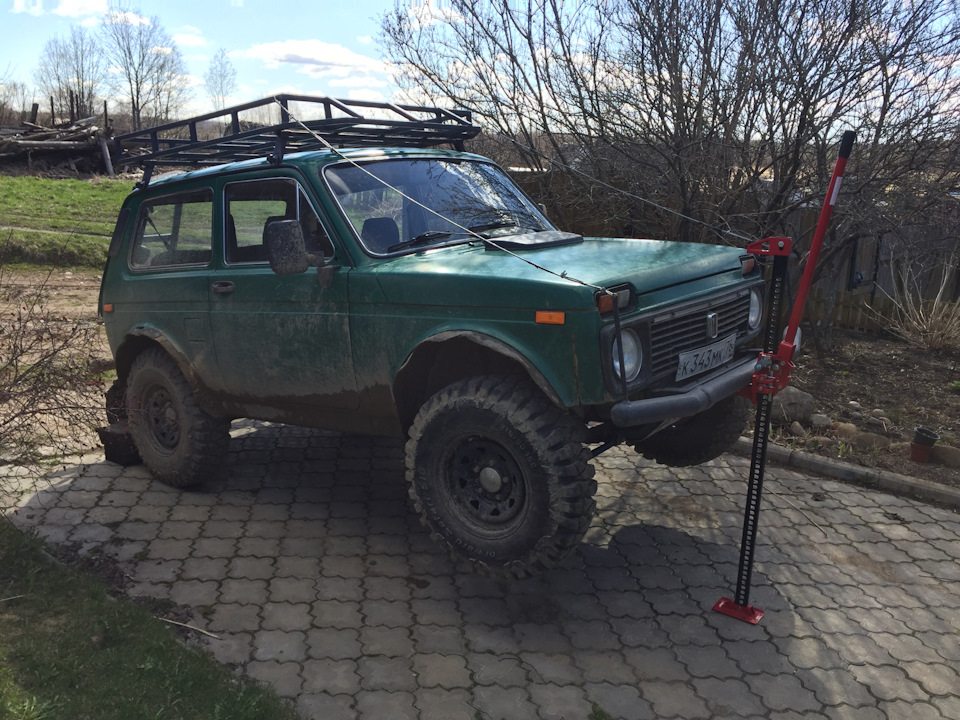 Хай джек — Lada 4x4 3D, 1,5 л, 1994 года | аксессуары | DRIVE2