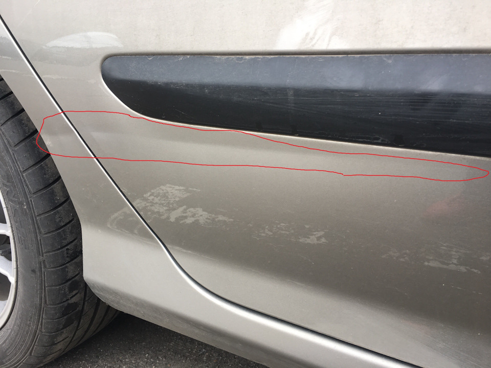 Удаление вмятин без покраски ЮЗАО — Peugeot 308 (1G), 1,6 л, 2010 года ...