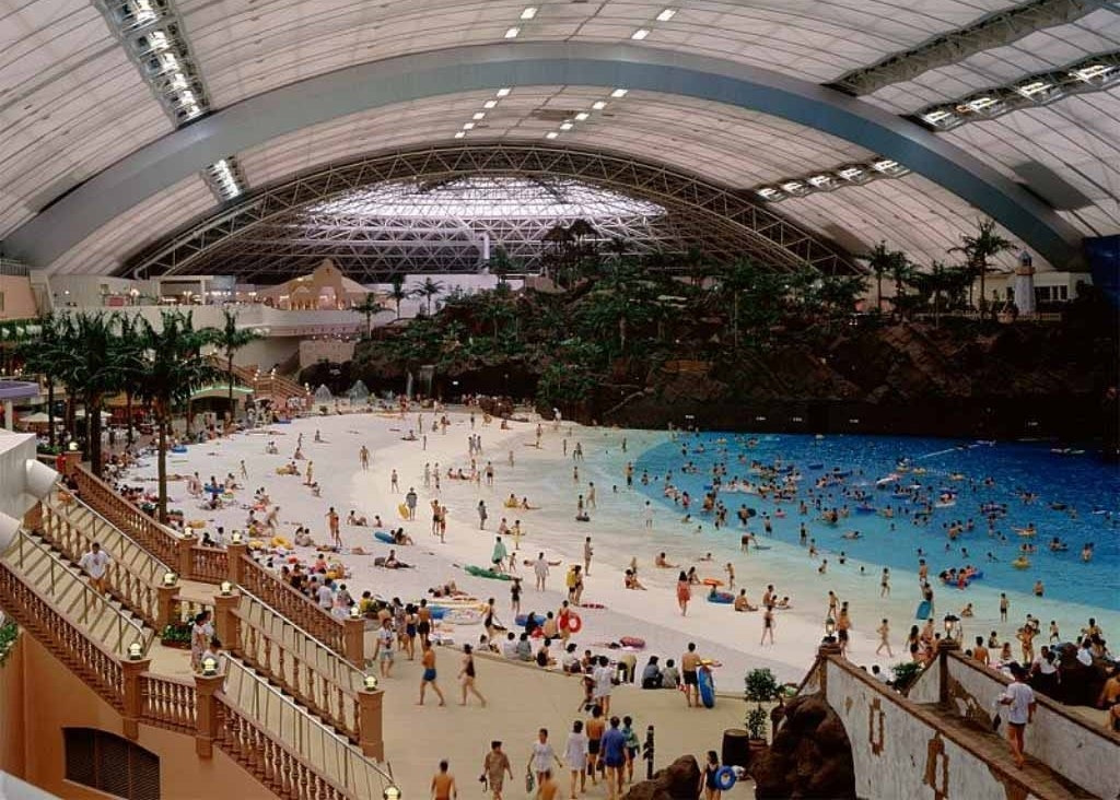 Самый большой аквапарк в мире фото внутри и снаружи
