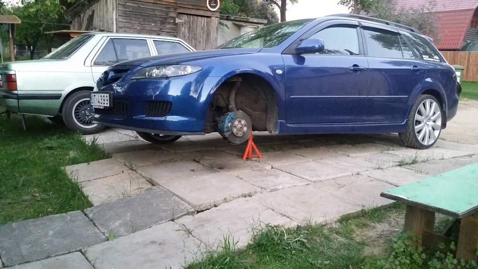 опорный подшипник — Mazda 6 (1G) GG, 2 л, 2007 года | поломка | DRIVE2