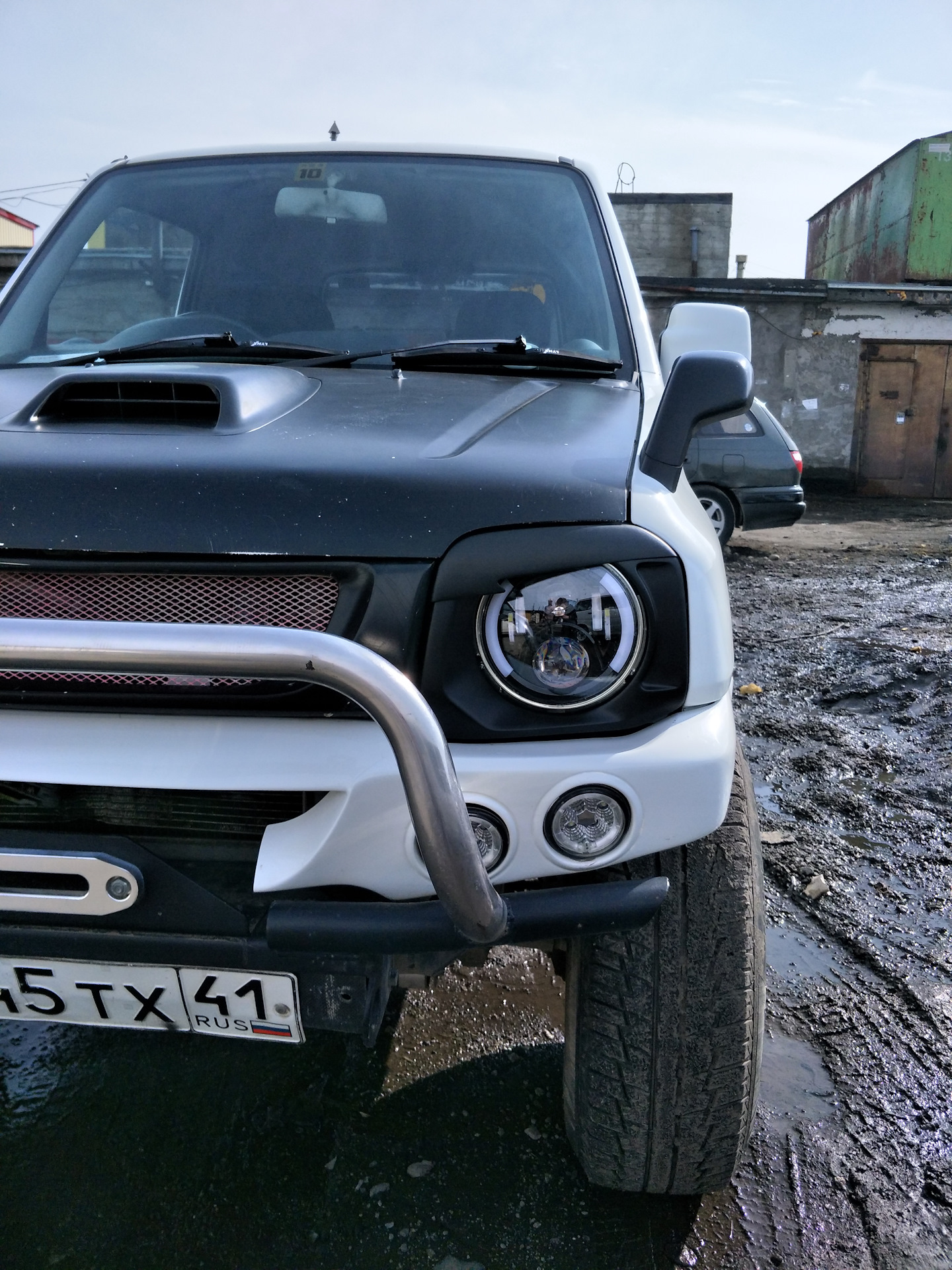 Suzuki jimny фары тюнинг