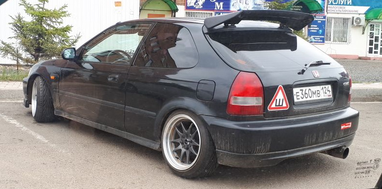 Какой он сейчас? — Honda Civic Hatchback (6G), 1,4 л, 2001 года ...