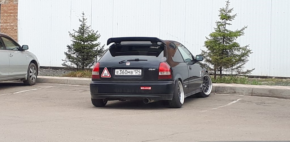 Какой он сейчас? — Honda Civic Hatchback (6G), 1,4 л, 2001 года ...