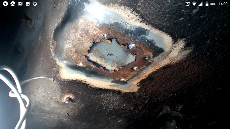 Кузовной ремонт ч.6 (Средний поперечный усилитель) — Audi 80 (B3), 2 л ...