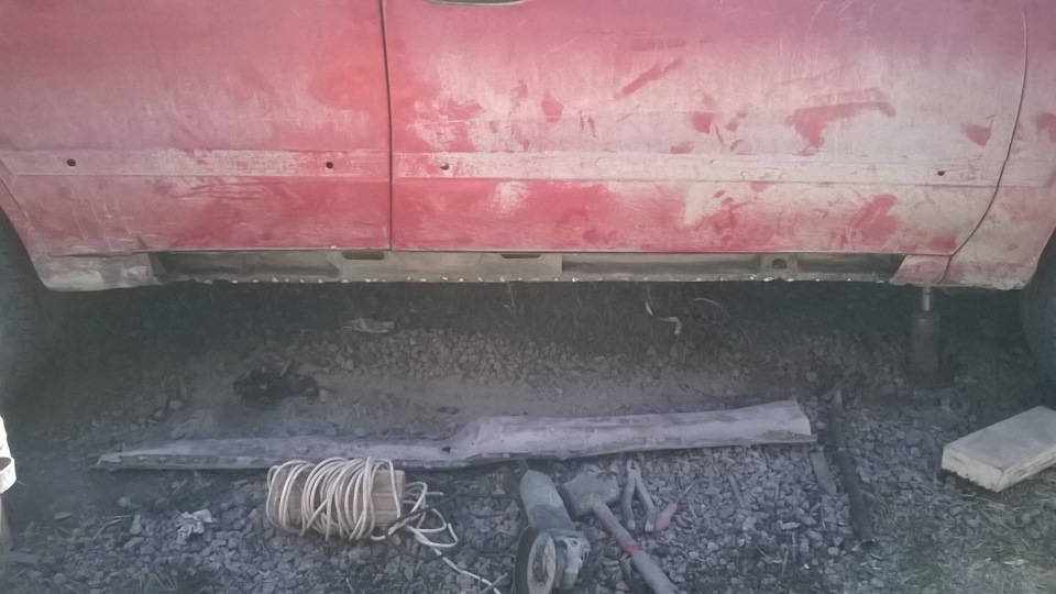 изготовление порога своими руками и замена своими силами ))) или когда ...