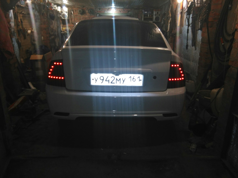 Задний бампер приора 2 — Lada Приора хэтчбек, 1,6 л, 2010 года | тюнинг ...