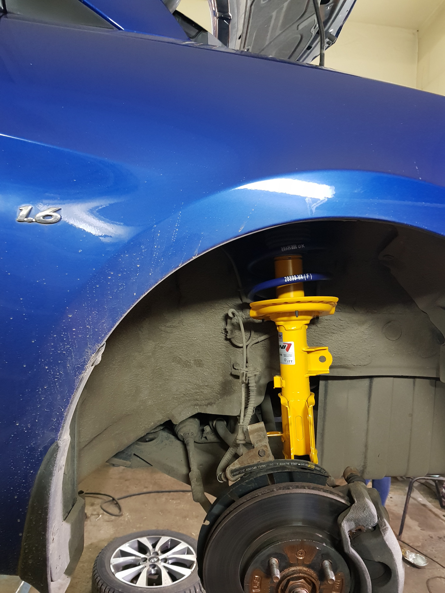 Ребилд — суперподвеска, клиренс прощай! — Hyundai Solaris, 1,6 л, 2013 ...