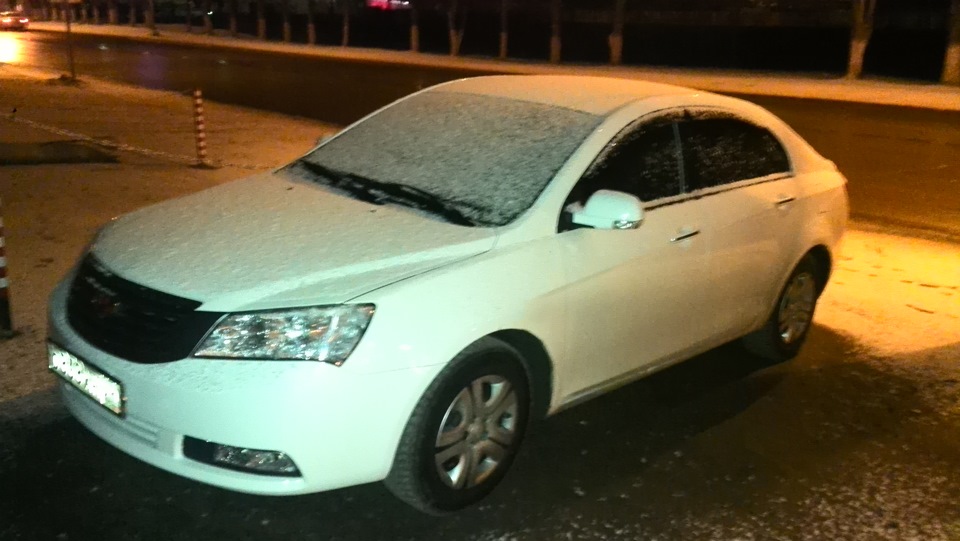 Наконец-то переобулся или обкатка зимней резины — Geely Emgrand EC7 FE ...