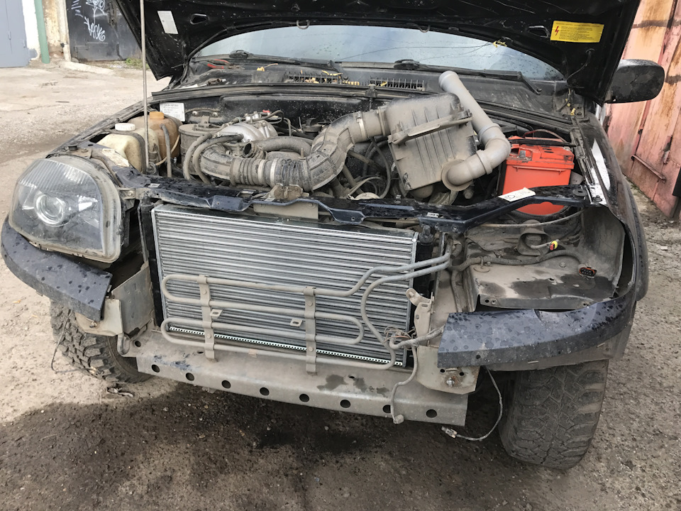 замена радиатора - Chevrolet Niva, 1,7 л, 2011 года своими руками DRIVE2