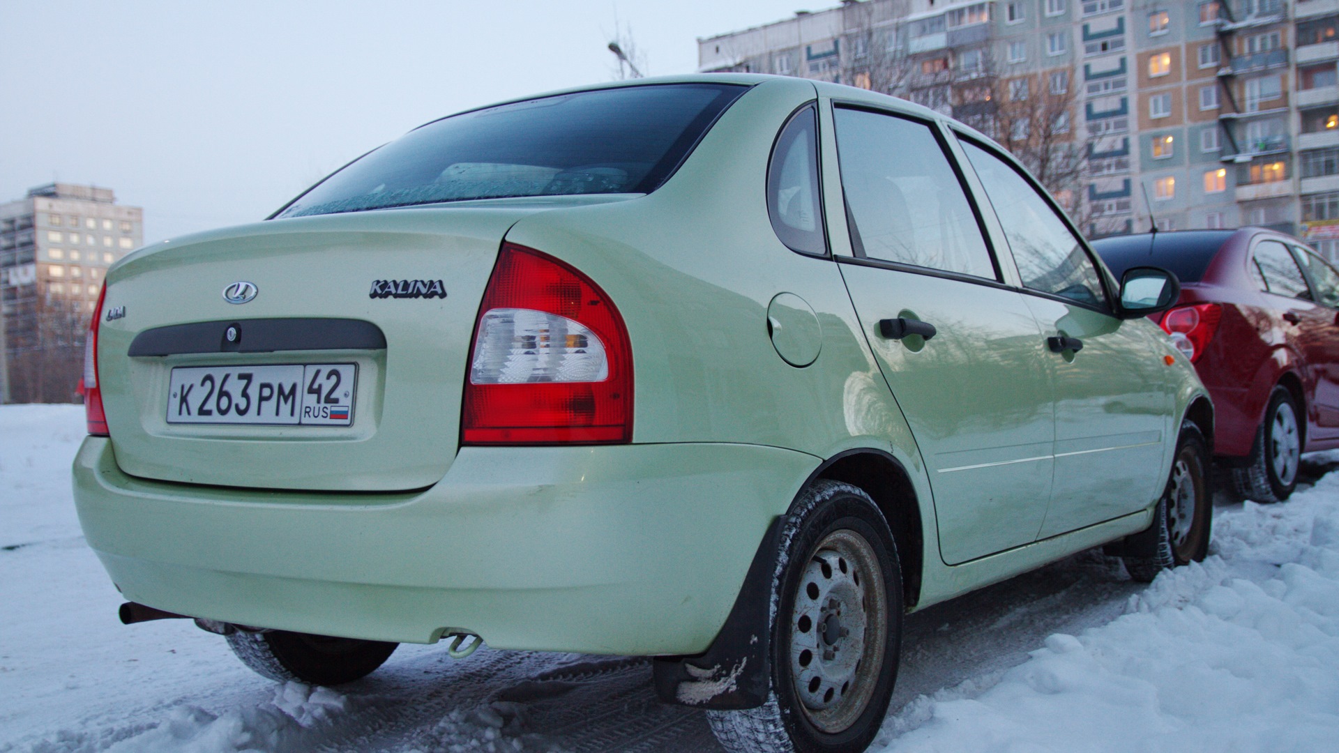 Lada Калина седан 1.6 бензиновый 2006 | первая машина на DRIVE2