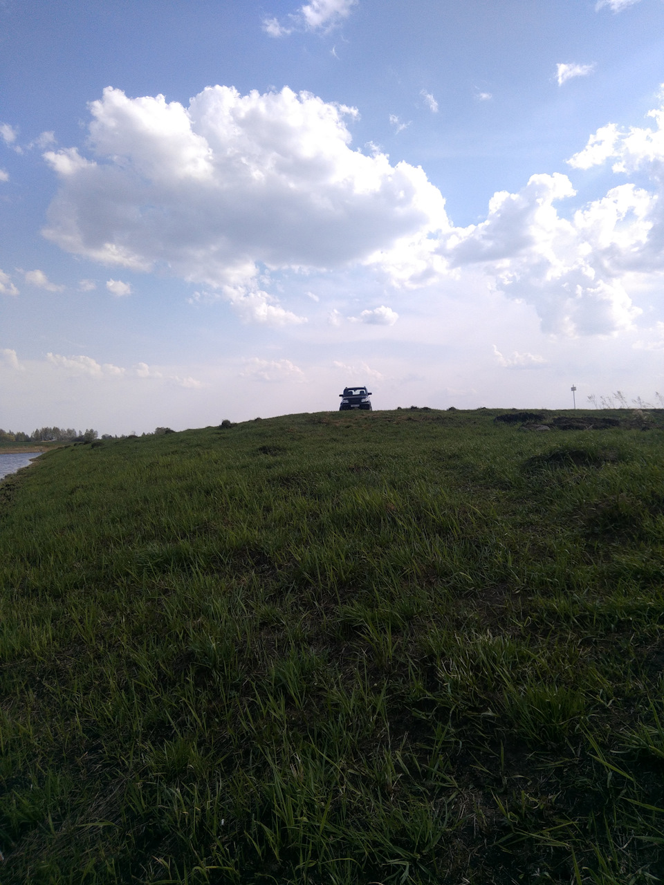 Первая рыбалка на Патриоте. — УАЗ Patriot, 2,7 л, 2012 года ...