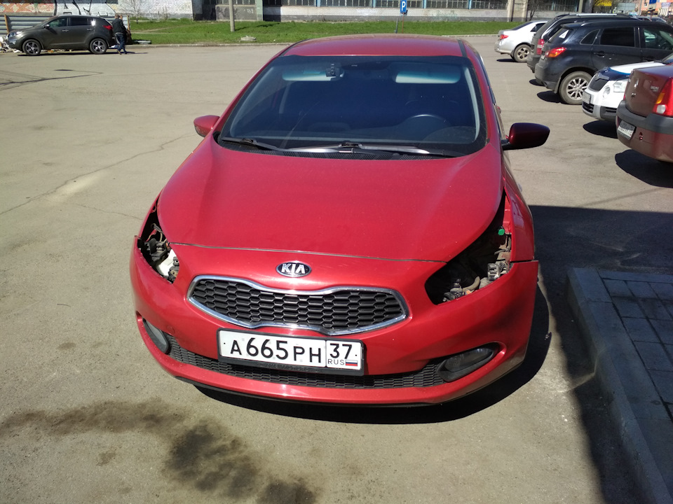 Kia ceed jd детонация