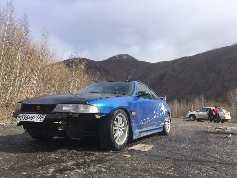 #100 [Маленькое путешествие в Хабаровск] — Nissan Skyline (R33), 2,5 л ...