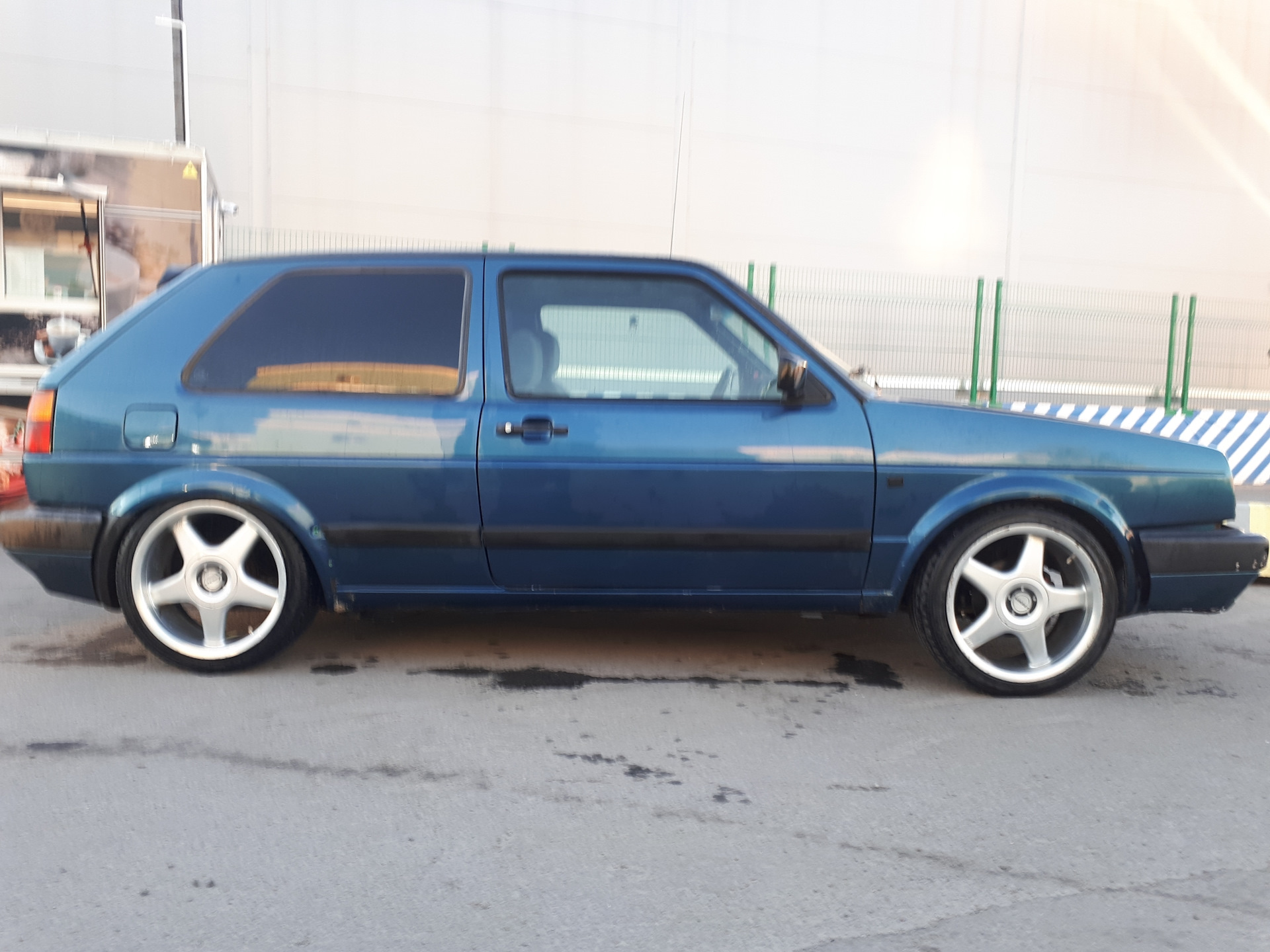 Занижение volkswagen golf 2