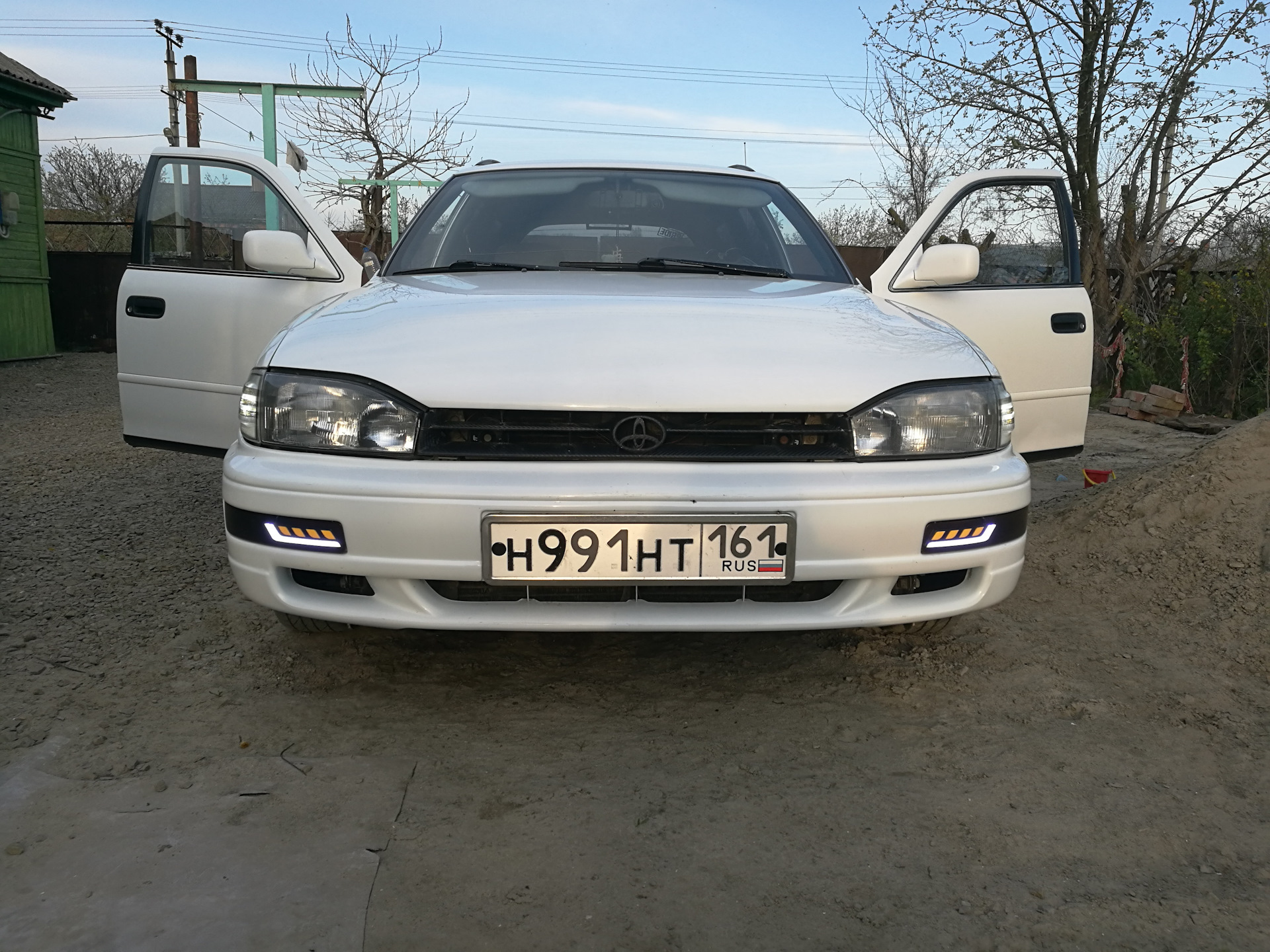 Габариты и повороты — Toyota Camry (XV10), 2,2 л, 1992 года ...