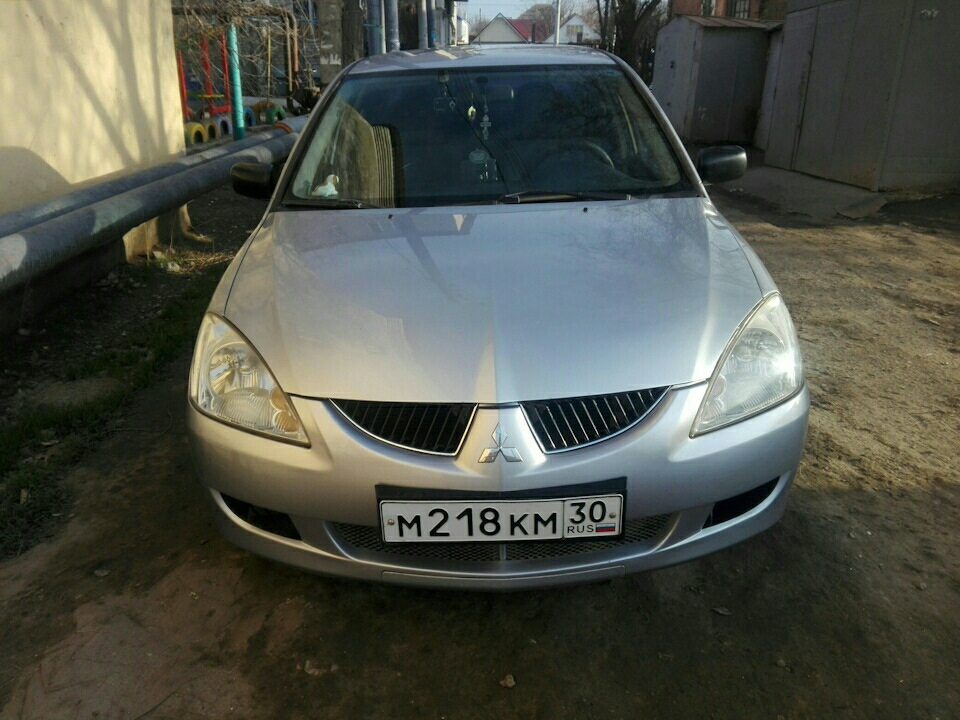 Думаю покрасить решетку радиатора в хром!))) — Mitsubishi Lancer IX, 1 ...