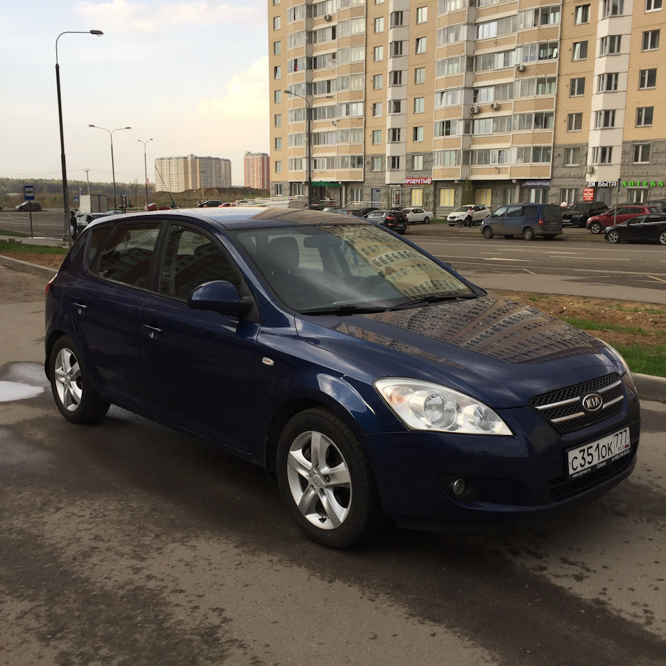 Продаю KIA Ceed (не бит, не крашен, ездила не бабушка) — KIA Ceed (1G), 1,6  л, 2008 года | продажа машины | DRIVE2