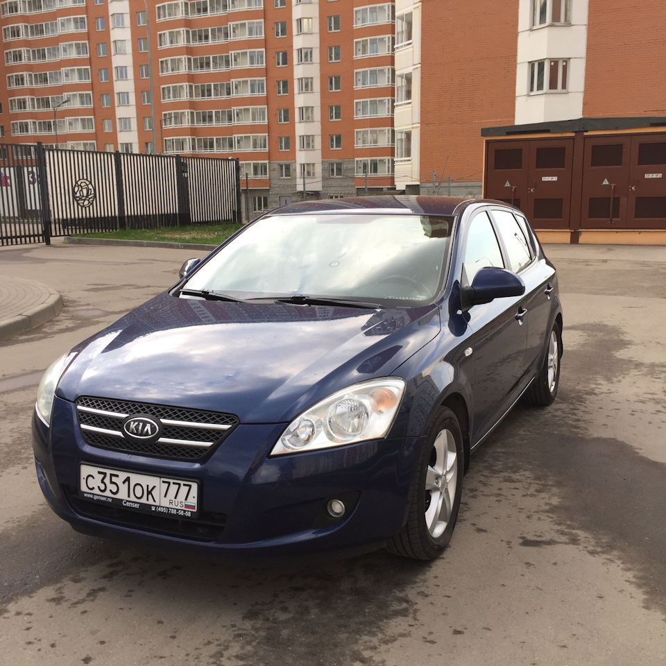 Продаю KIA Ceed (не бит, не крашен, ездила не бабушка) — KIA Ceed (1G), 1,6  л, 2008 года | продажа машины | DRIVE2