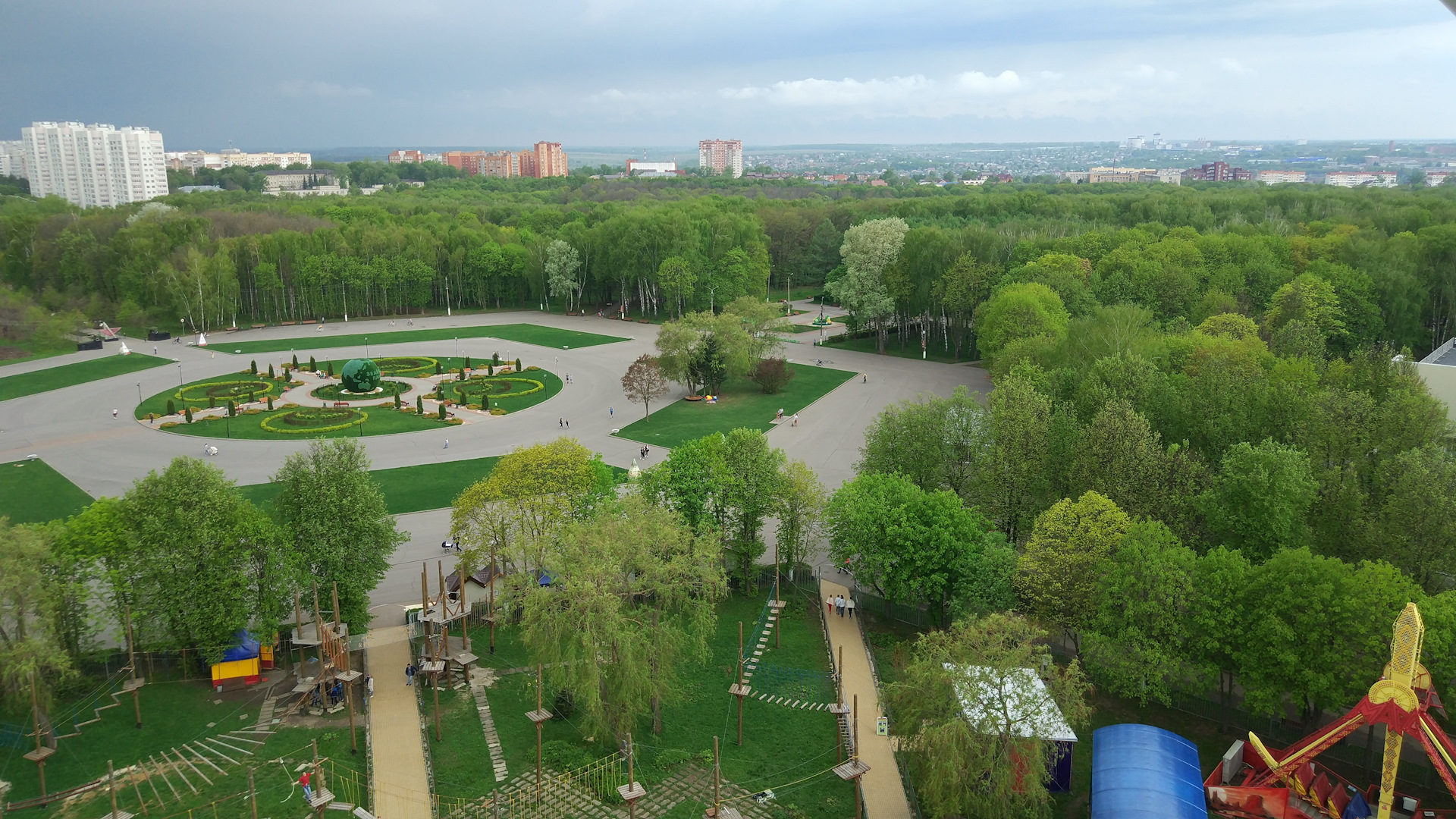 Белоусовский парк в туле фото летом