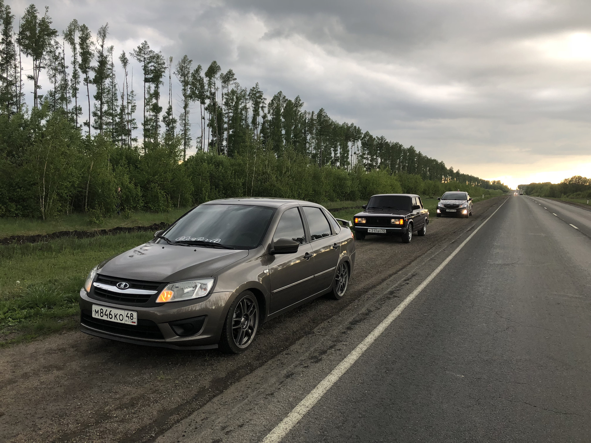 гранта плавает по дороге причины