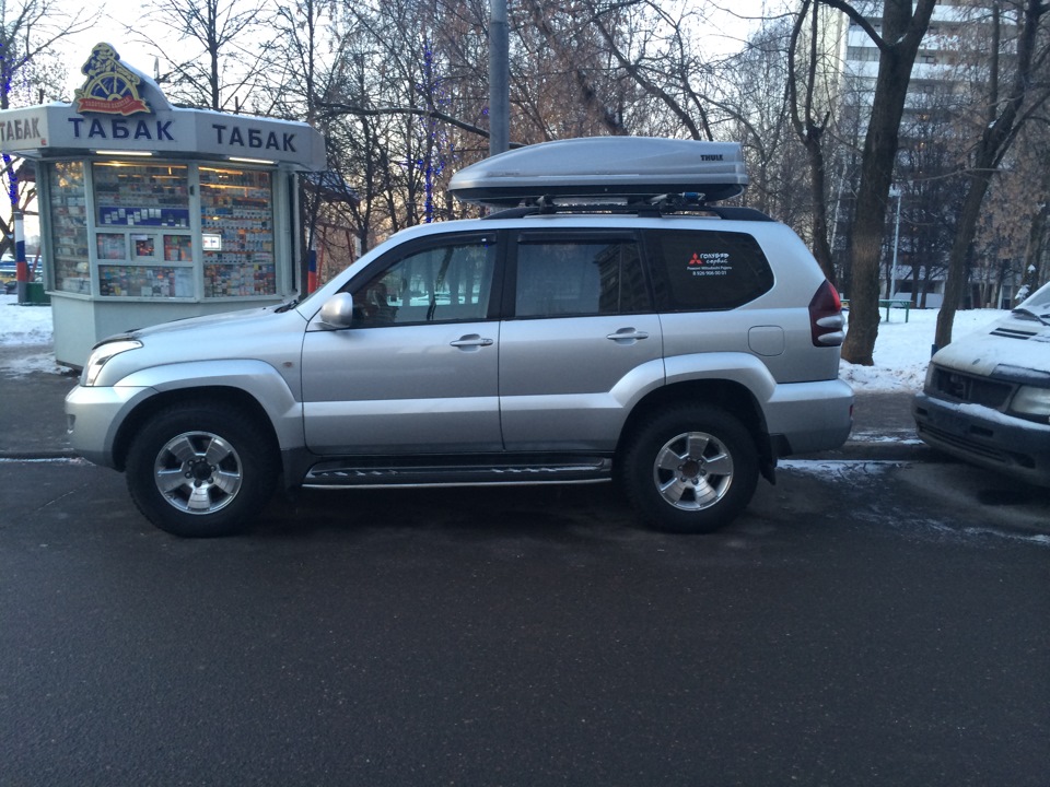 Чем обзавелся прадик за год. — Toyota Land Cruiser Prado 120-series, 4 ...