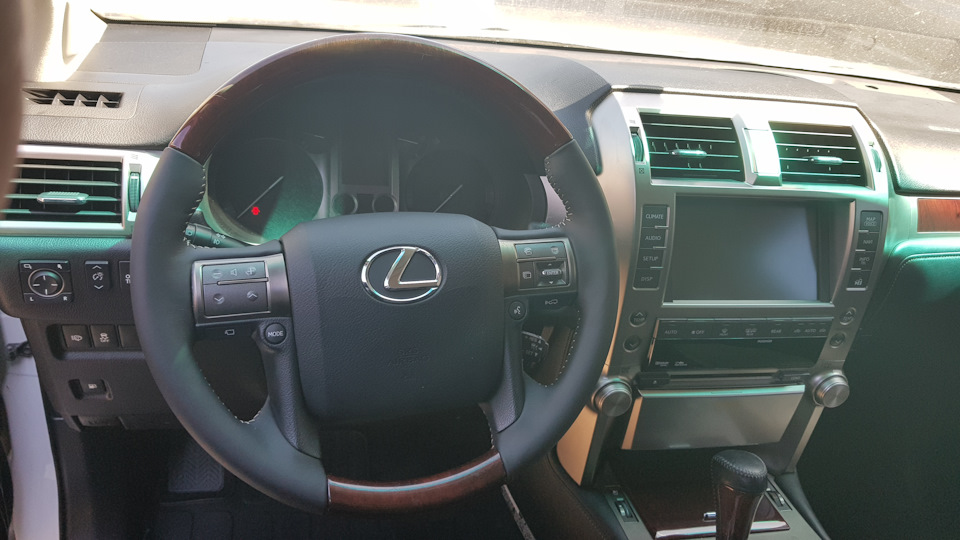 Перетяжка руля lexus gx460