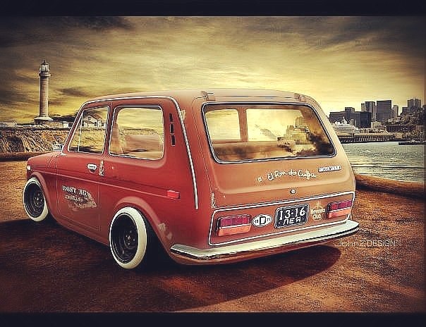 Лада Нива stance