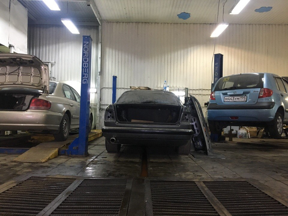 перекрас машины ч1 — BMW 5 series (E34), 4 л, 1988 года | визит на ...