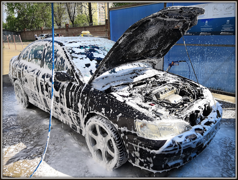 Мойка авто+Горячий воск — Honda Accord (6G), 2 л, 1999 года | мойка ...