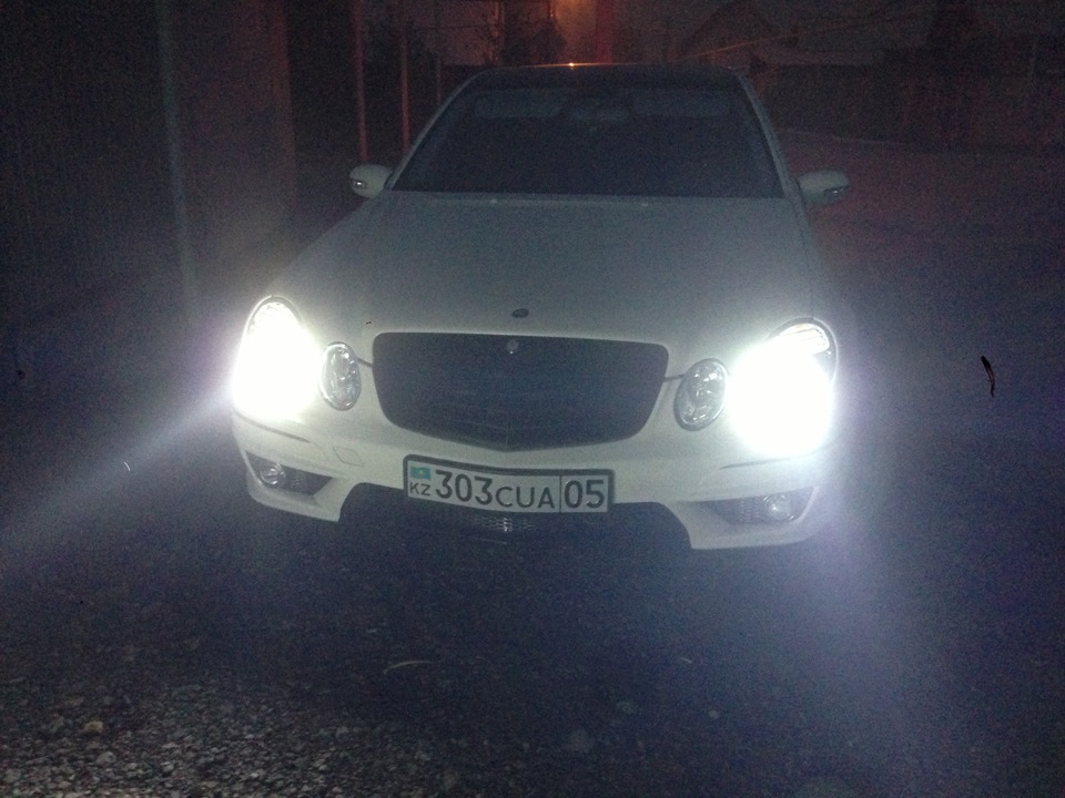 Дождался. — Mercedes-Benz E-Class (W211), 3,2 л, 2002 года | тюнинг ...