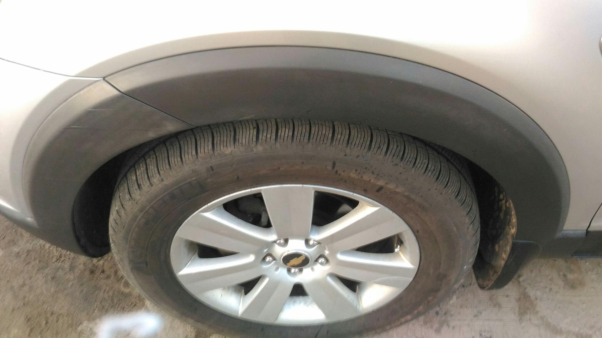 Чернитель пластика… — Chevrolet Captiva (1G), 2,4 л, 2007 года | своими ...
