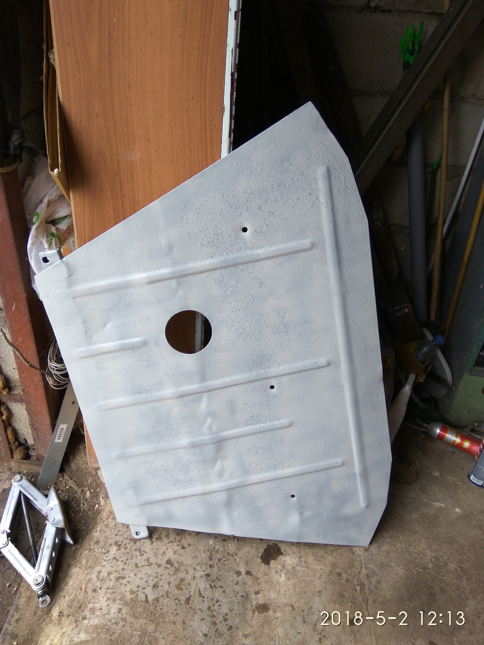 После покраски — Ford Fiesta (Mk V)