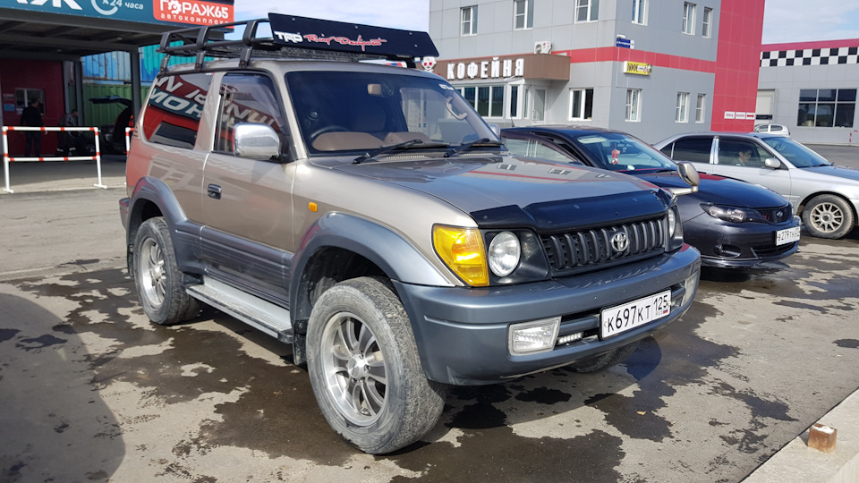 #11 Обтекатель на багажник аля-Carpolov95 — Toyota Land Cruiser Prado ...