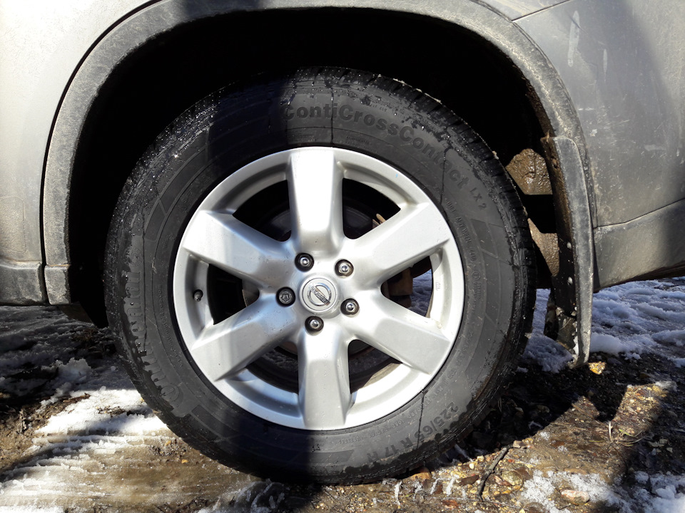 Сзади — Nissan X-Trail II (t31)