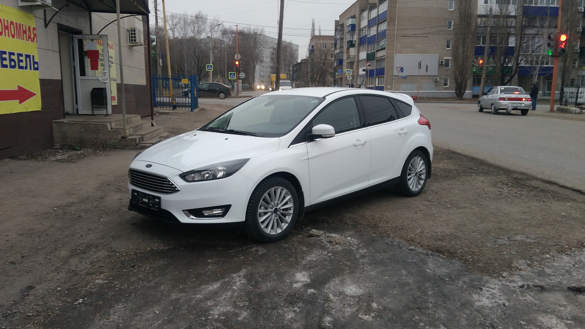 Ford Focus 3 Рестайлинг белый