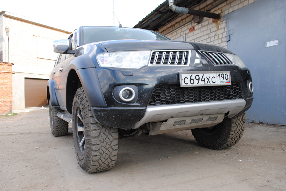 Расширители Паджеро Спорт 2. Что получилось. — Mitsubishi L200 (4G), 2 ...