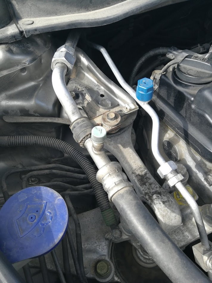 Замена трубки кондиционера - Honda Civic 5D (8G), 1,8 л, 2006 года своими руками