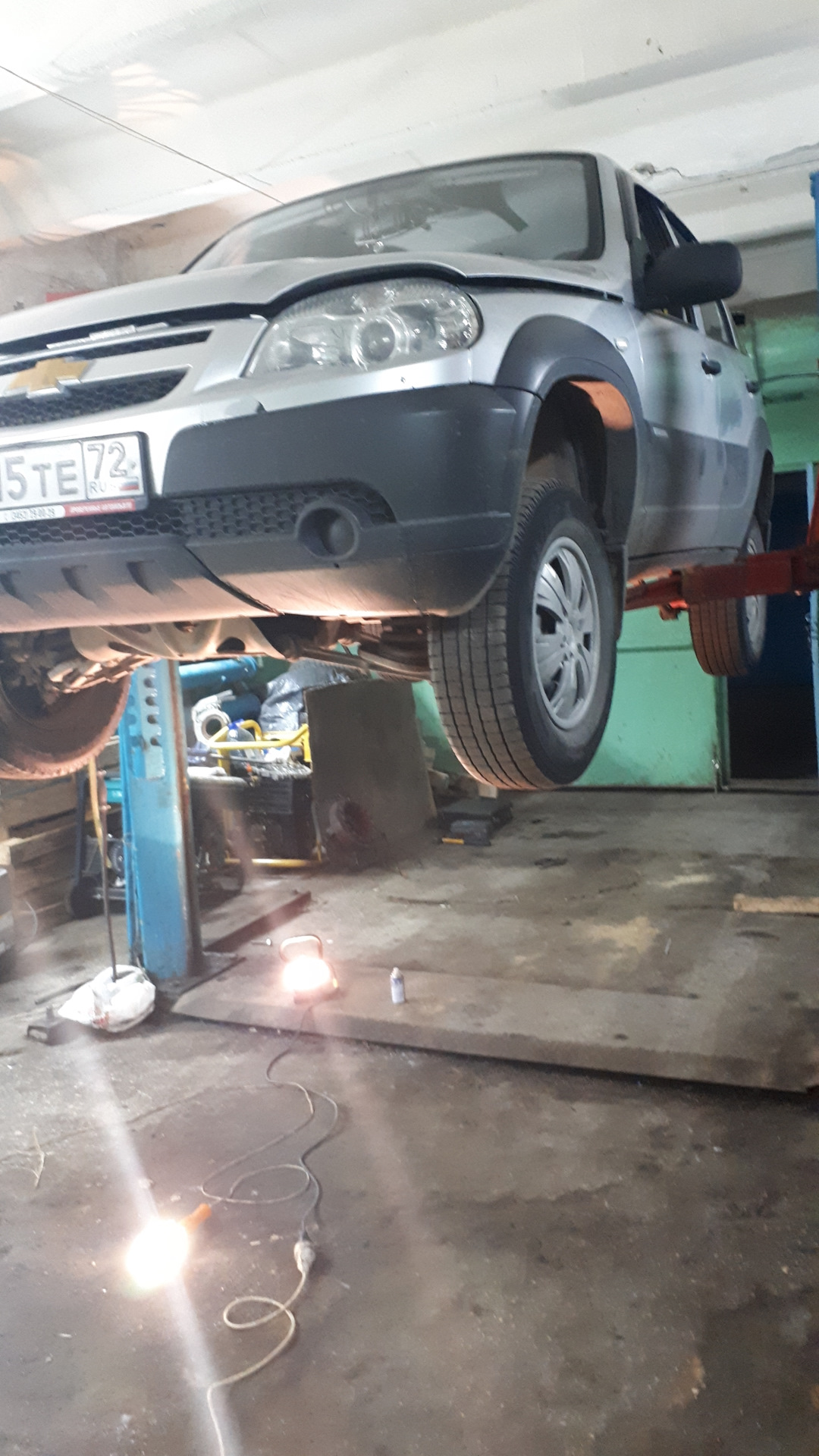 Замена выжимного и последствия. — Chevrolet Niva (1G), 1,7 л, 2011 года ...