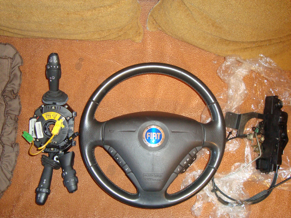 📦 Мультируль, круиз-контроль и замок водительской двери на FIAT Stilo ...