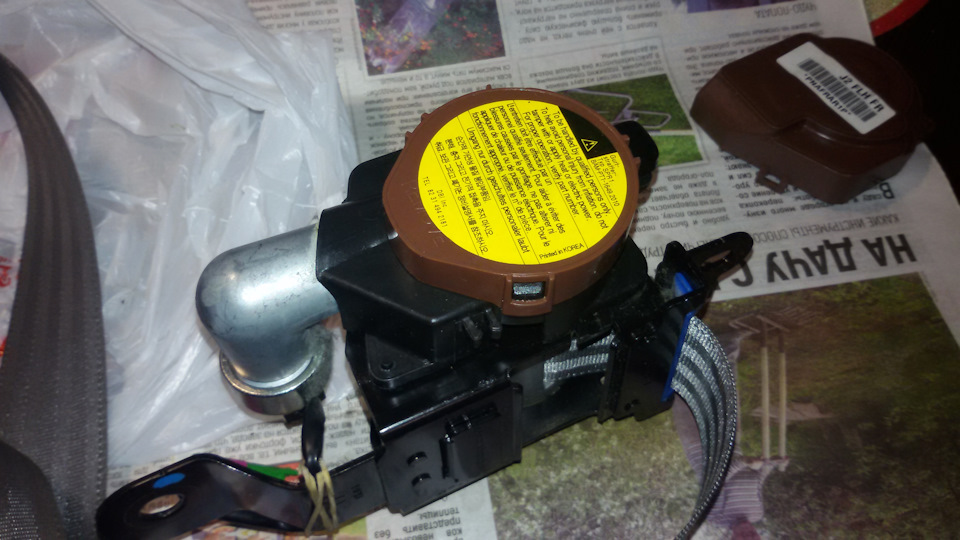 HELP! ремень безопасности! — Chevrolet Lacetti SW, 1,6 л, 2010 года ...