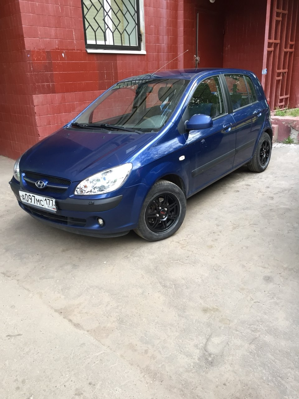 Новые диски. — Hyundai Getz, 1,4 л, 2006 года | колёсные диски | DRIVE2