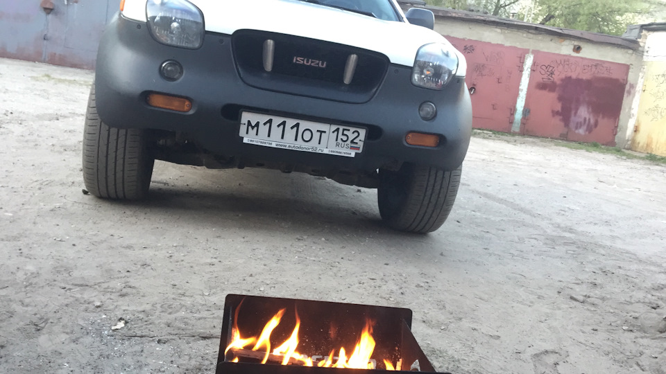 Фото в бортжурнале Isuzu VehiCross